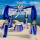 How to arrange a wedding in blue?