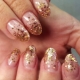 How to stretch the sparkles on the nails?