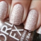Sand effect manicure: what is it and how is it done?