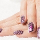 Recommendations on the use of glitter for nails and examples of manicure design