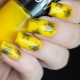 Stylish ideas for a manicure with a solar theme: from dusk to dawn