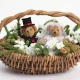 Wedding baskets: types, tips on making and decorating