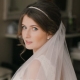 Wedding hairstyle with tiara and veil