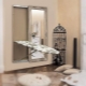 Mirror with ironing board: features, rules for selection and installation