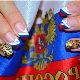 Interesting ideas manicure with flags of different countries