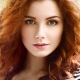 What color of lipstick is suitable for red-haired girls?