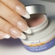 All about French manicure with nail extension