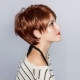 Short bob with bangs: features and varieties