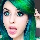 Green hair dye: features and secrets of use