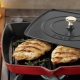 Grill Pans with Press Lid