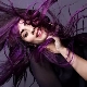 Purple hair: a combination of tones and tips on applying paint