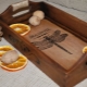 All about wooden trays
