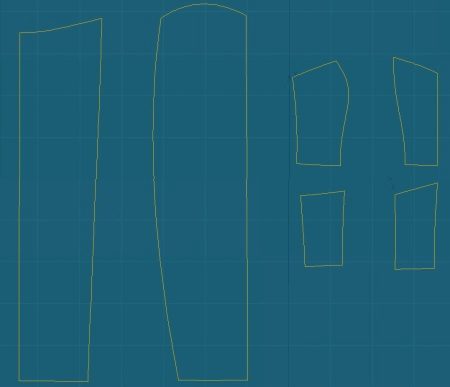 Pattern wedding dress with drapery