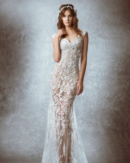 Openwork wedding dress from ZUHAIR MURAD
