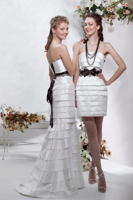 Wedding dress - a transformer from Papilio