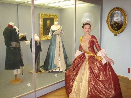 Wedding dress from the time of Peter 1