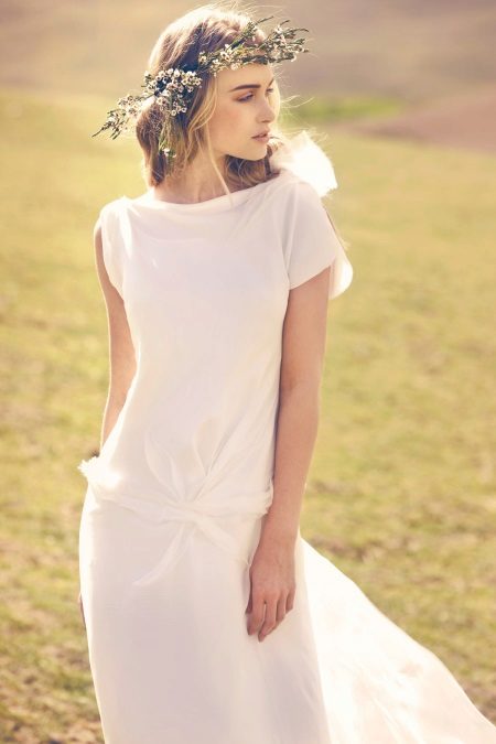 Simple Rustic Wedding Dress