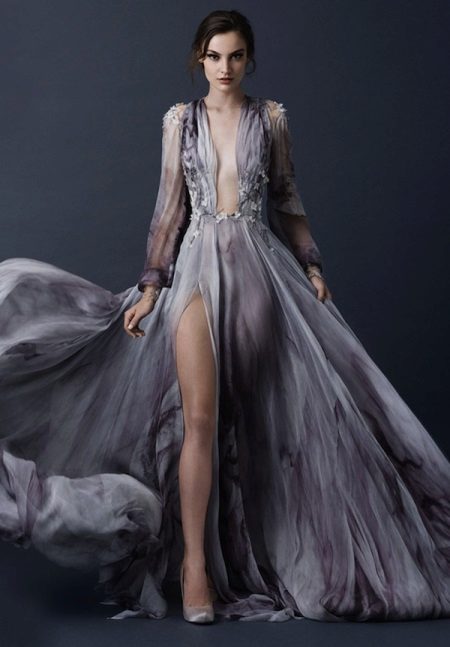 Wedding dress from the collection of Paolo Sebastian