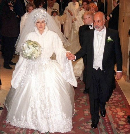 Wedding dress Celine Dion