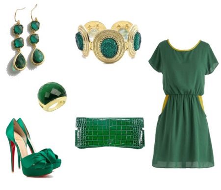 Emerald Emerald Dress Accessories