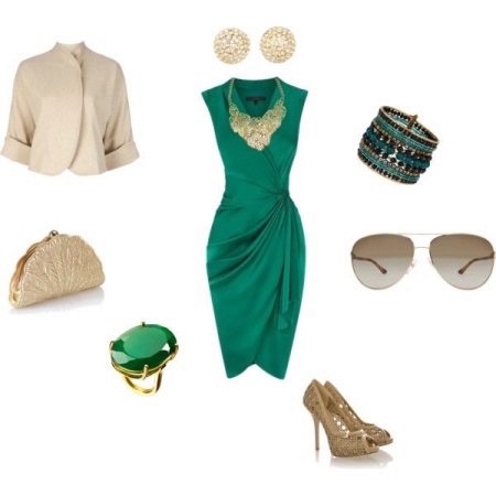 Emerald Dress Accessories
