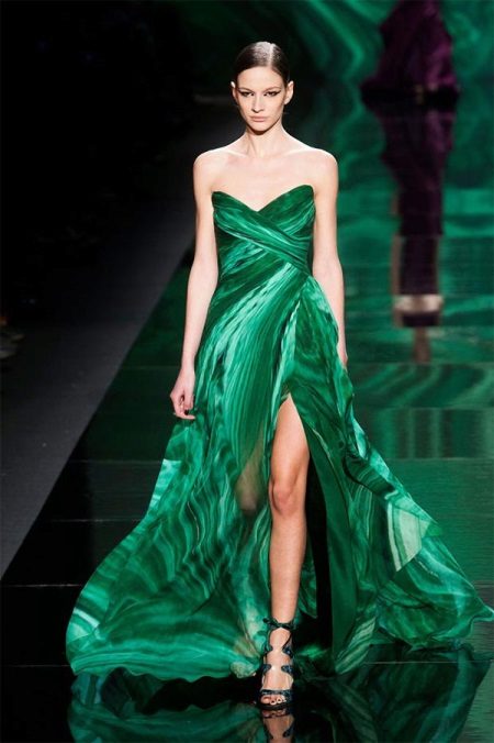 Emerald Evening Dress