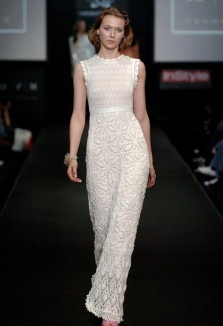 Crochet Wedding Dress by Rebecca Taylor