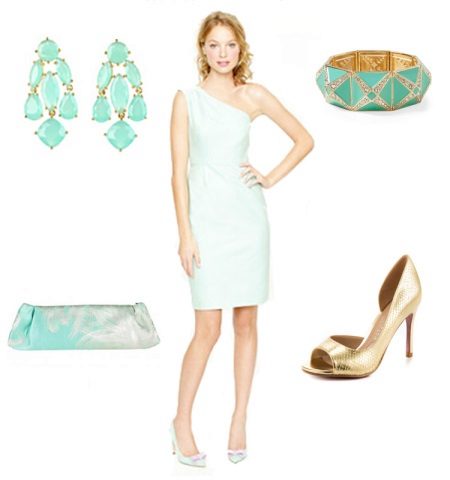 Image - Mint-colored dress