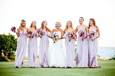 Light Lilac Bridesmaid Dresses