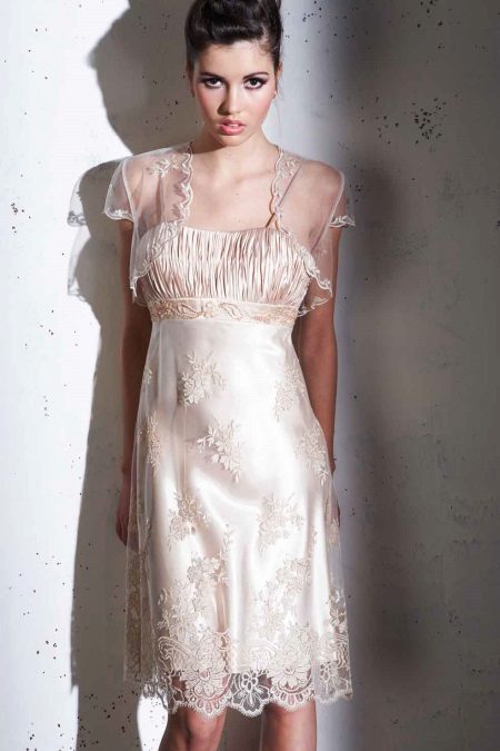 Lingerie style evening dress