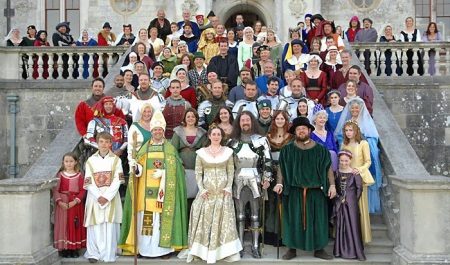 evening dress for a themed wedding