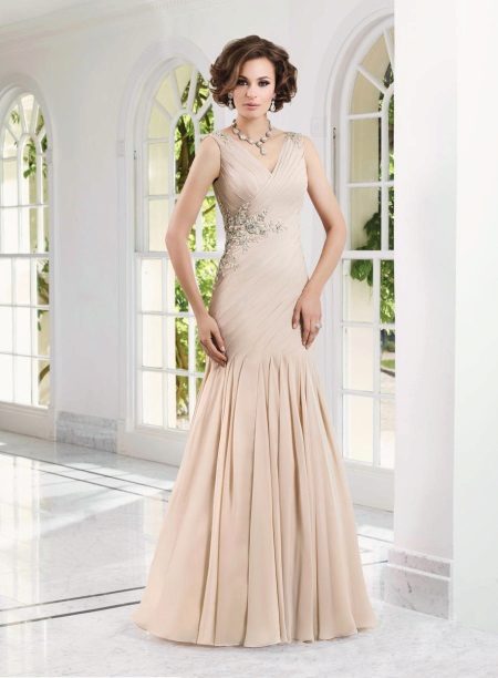 Dress mermaid for mother of the bride