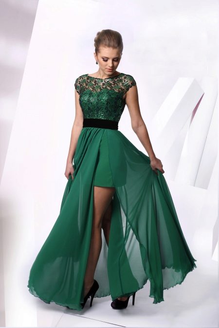 Evening dress green