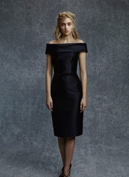 Evening dress in the style of Coco Chanel