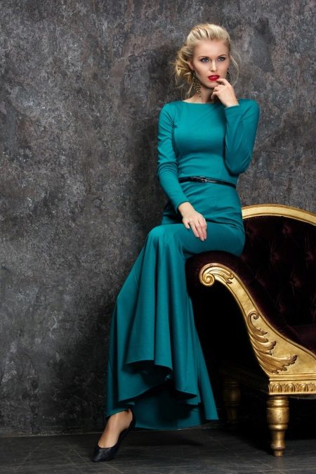 Cheap evening dress to the floor