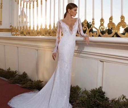 Mermaid Wedding Dress with Train