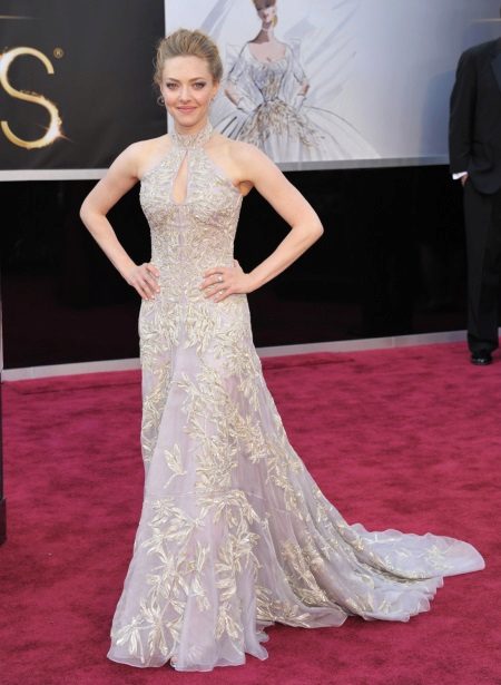 Evening lace dress by Alexander Makvin