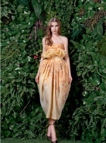 Evening dress ballon