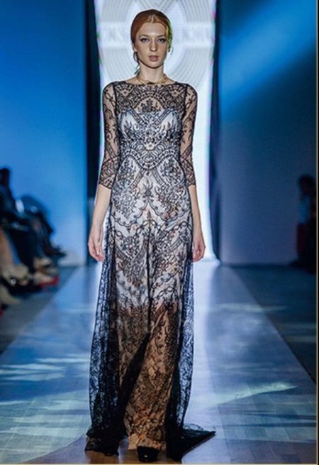 Evening dress from the collection of Privee 2014