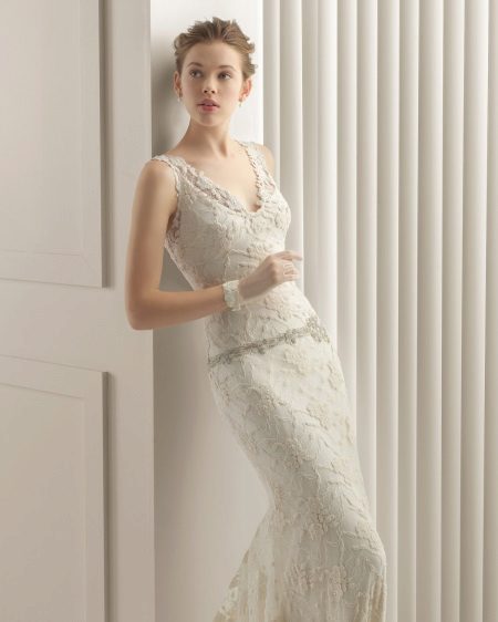Lace wedding dress by Rose Clara 2015