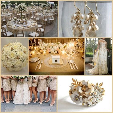 Ivory Color Wedding Dress Accessories