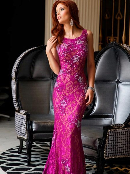 Lace Formal Prom Dress