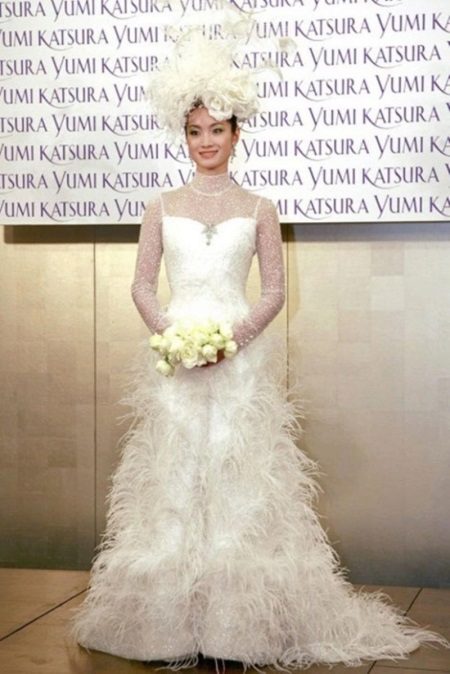 Wedding dress by Ginza Tanaki