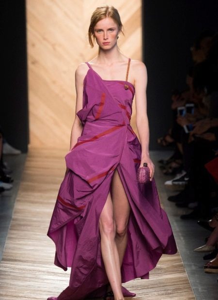 Evening dress of an unusual cut