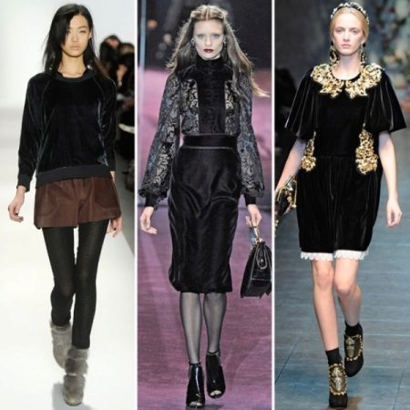 Shoes for velvet outfits