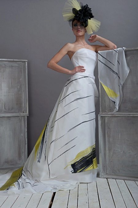 Wedding dress from Morbar color