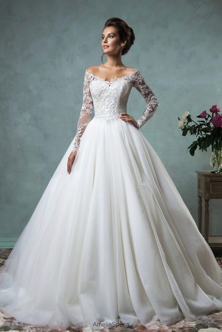 Wedding dress from Amelia Sposa