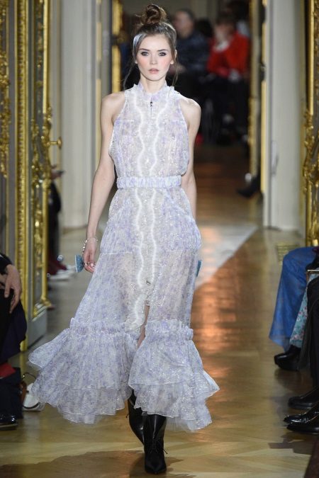 Lace dress from Ulyana Sergeenko