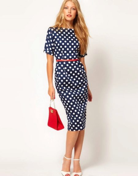 Color dress with cor