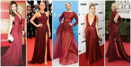Marsala dresses